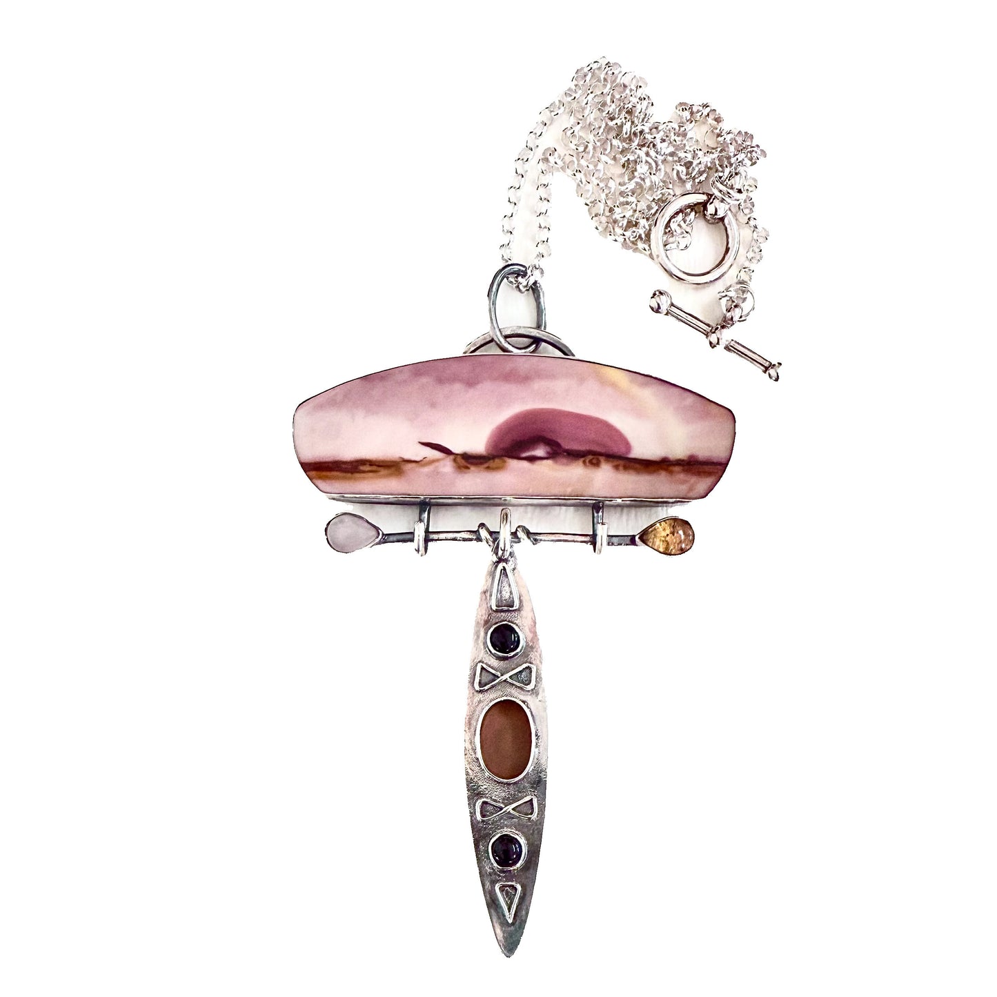 Kayak - in to the Sun Necklace