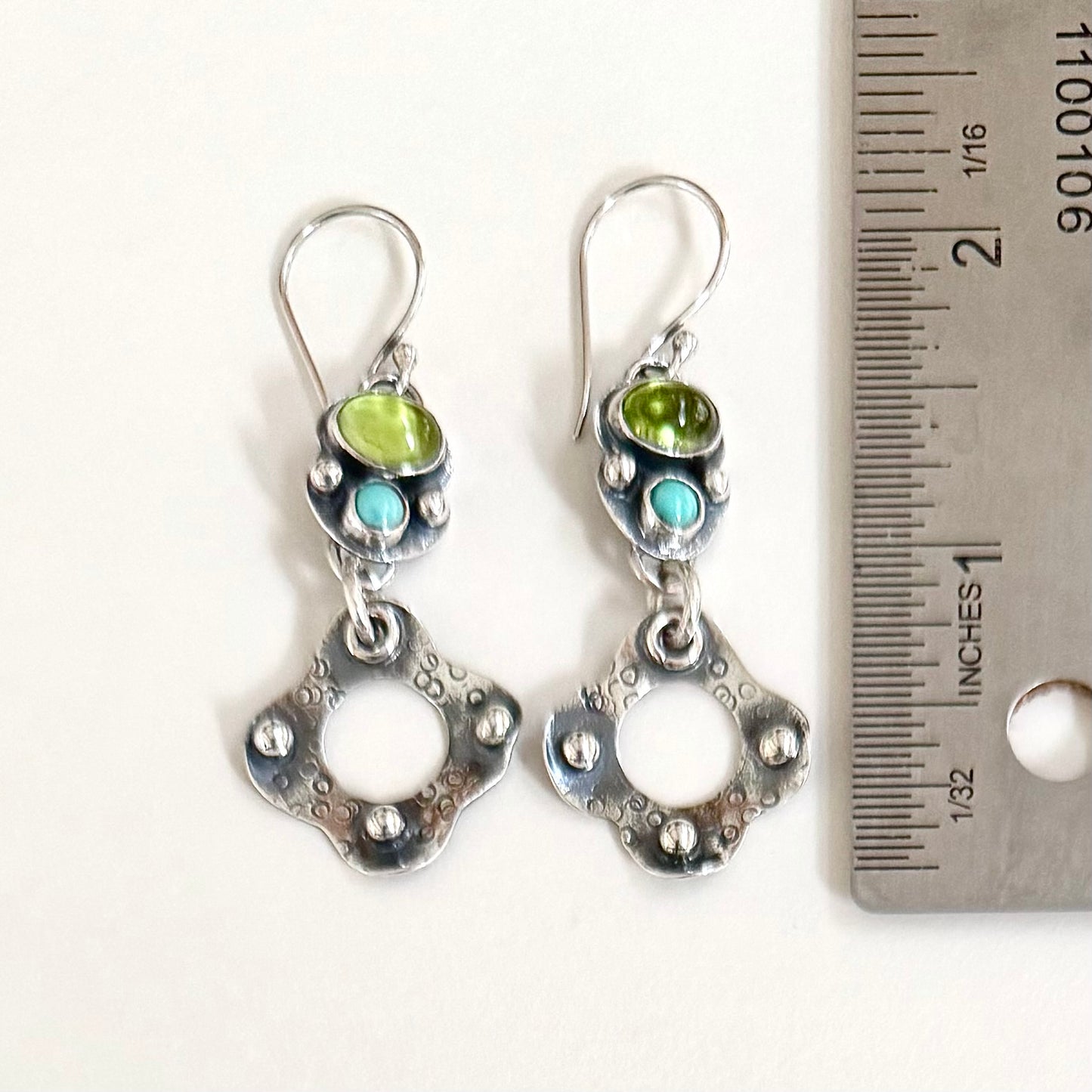 Peridot & Sterling Earrings