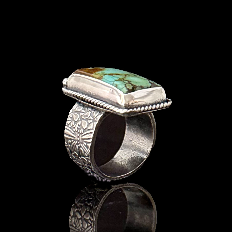 Cowboy Royston Turquoise Ring