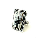 White Buffalo Chunky Ring