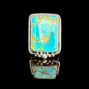 Royston Turquoise & Sterling Ring