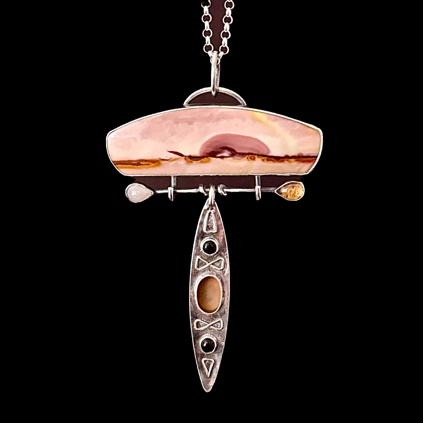 Kayak - in to the Sun Necklace