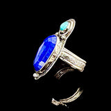 Antique Lapis & Turquoise Ring