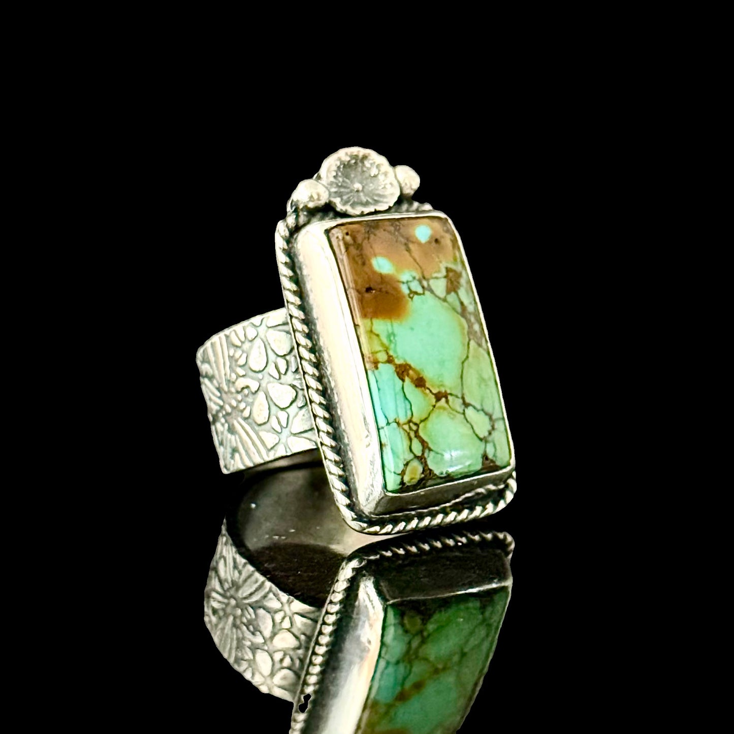 Cowboy Royston Turquoise Ring