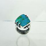 Kingman Turquoise Pronged Ring