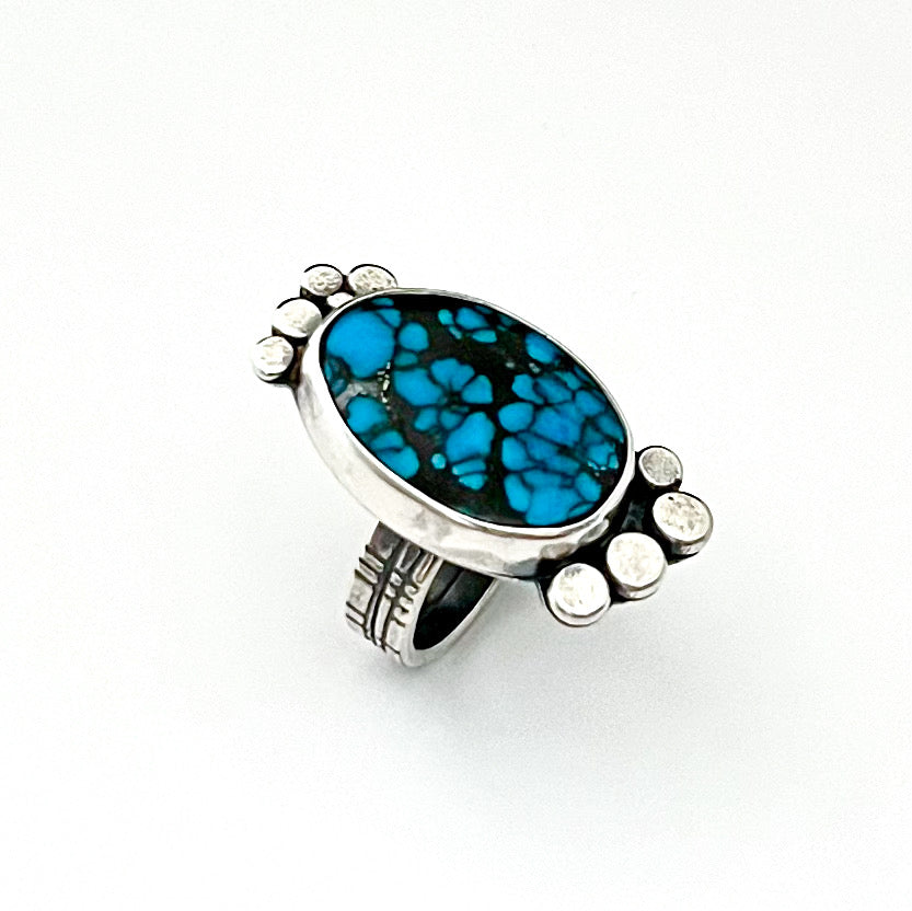 Blue Dot Ring