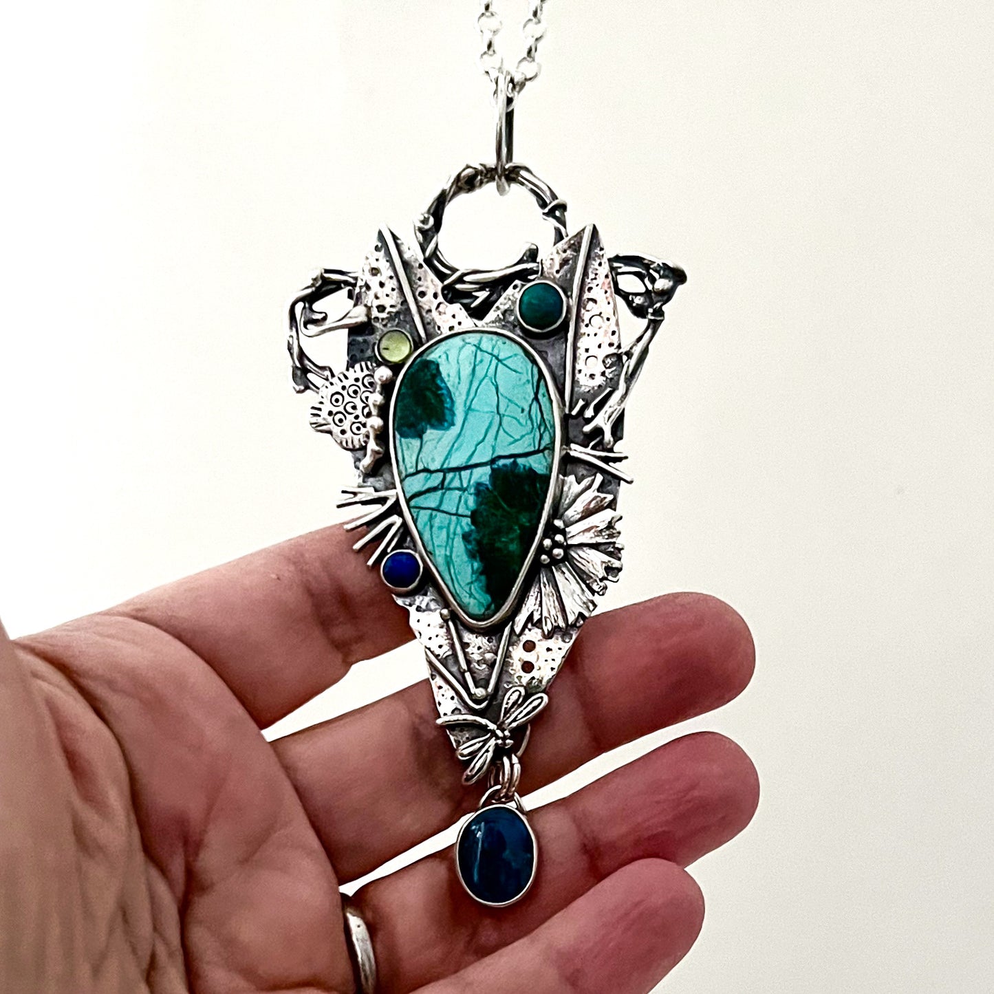 Secrets on a Leaf Necklace