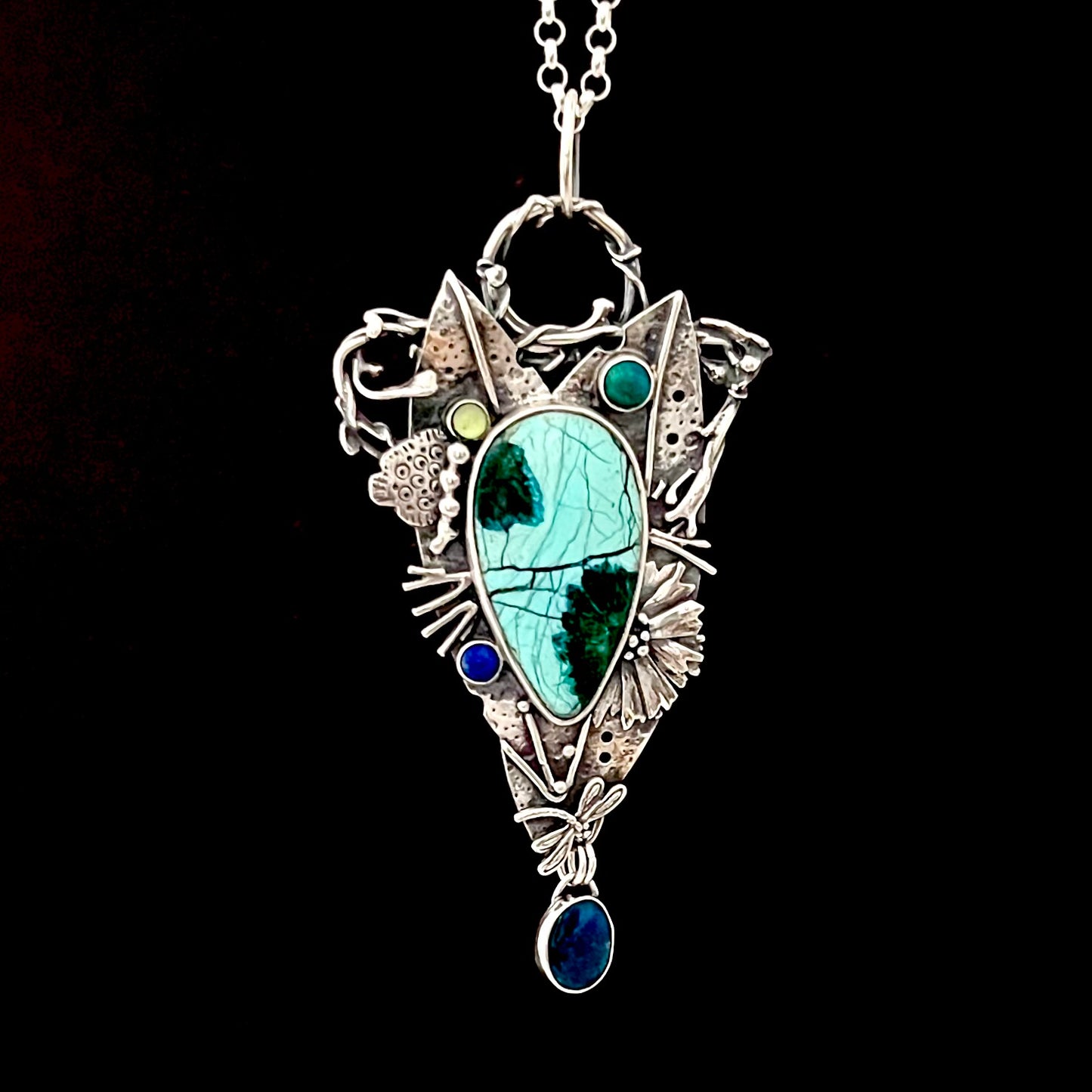 Secrets on a Leaf Necklace