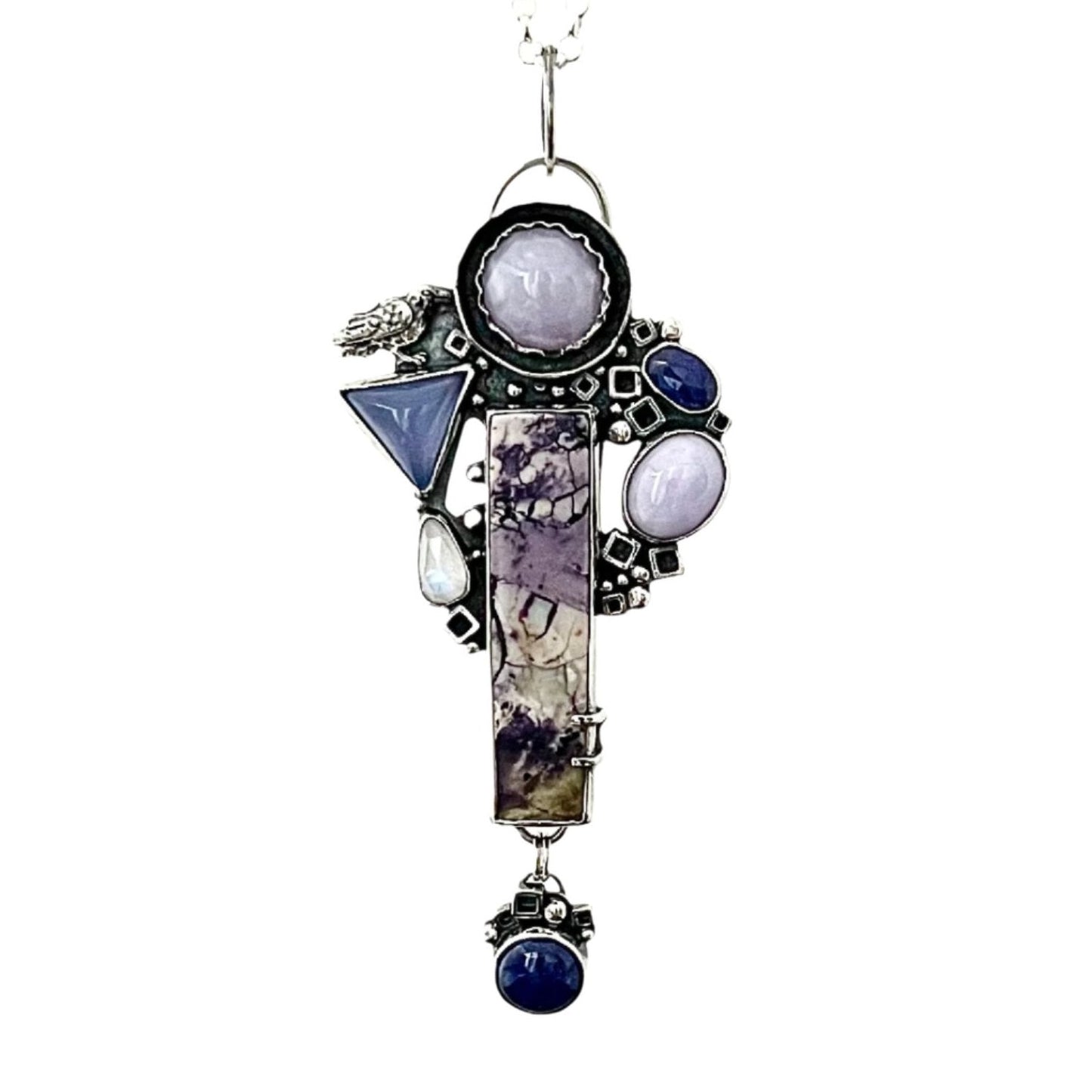 Lavender Jade & Tiffany Necklace