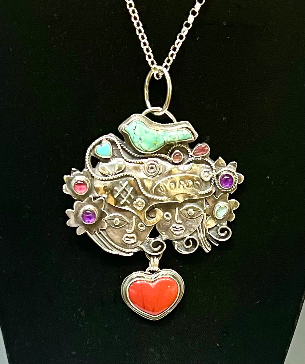 Thoughts Between Girls Necklace