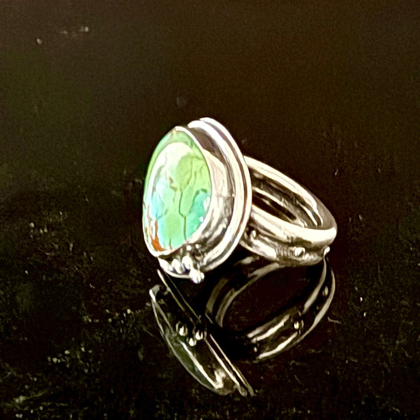 Turquoise Blue/Green Ring