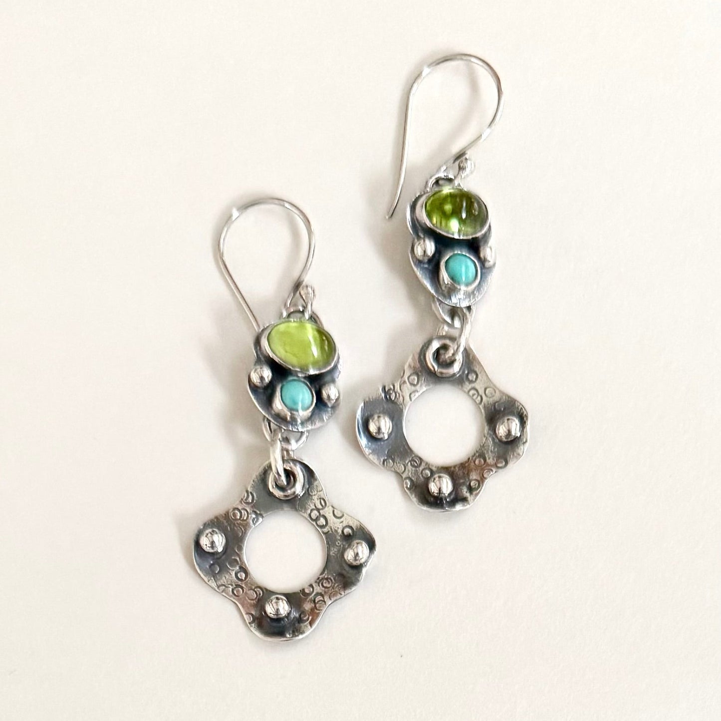 Peridot & Sterling Earrings