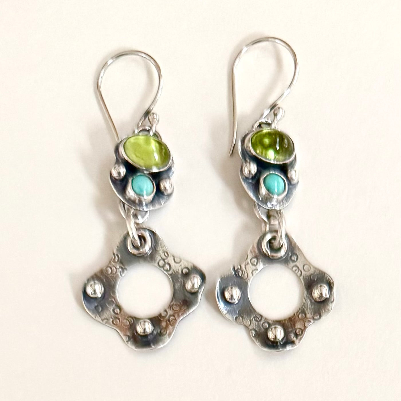 Peridot & Sterling Earrings