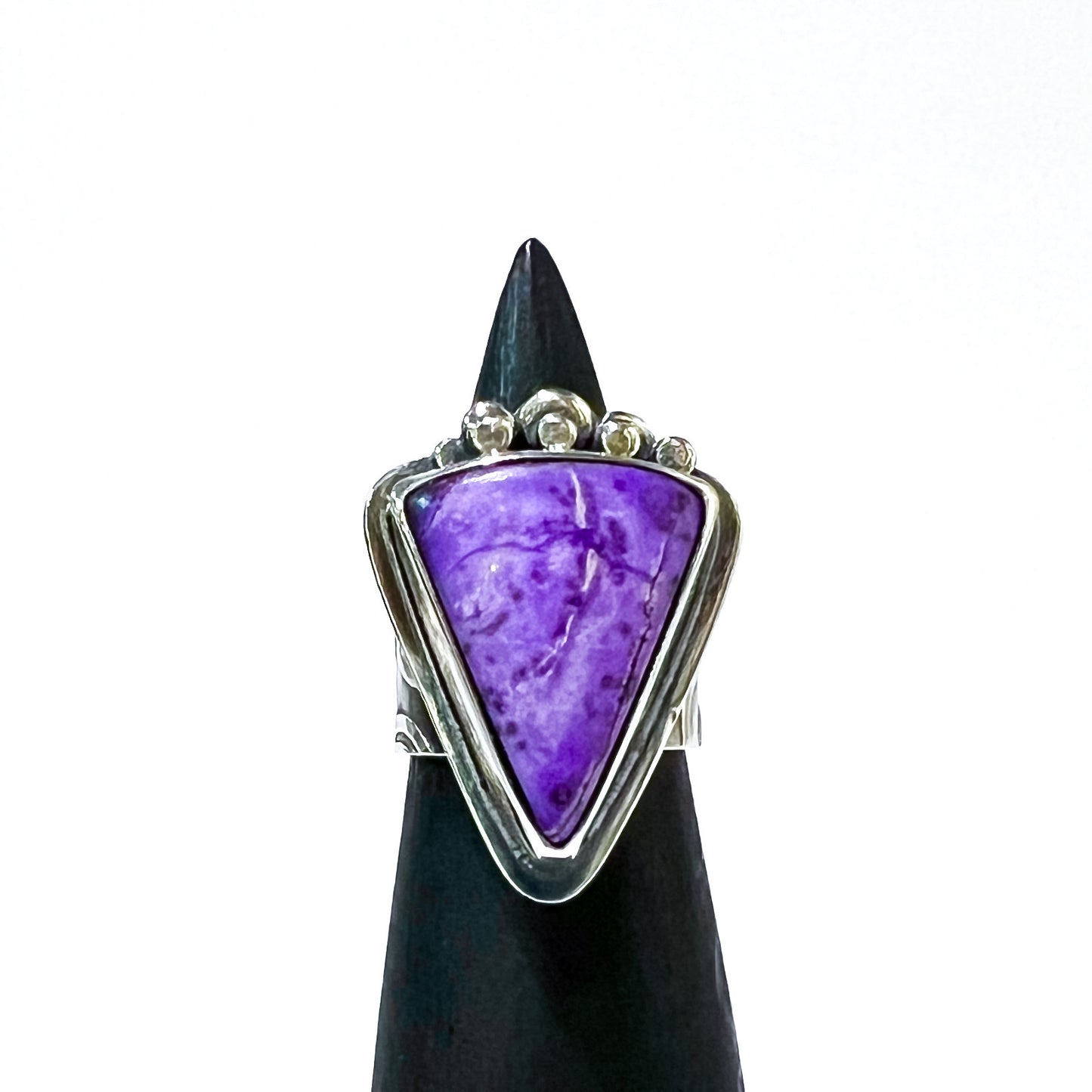 Pinky Purple Sugilite Ring