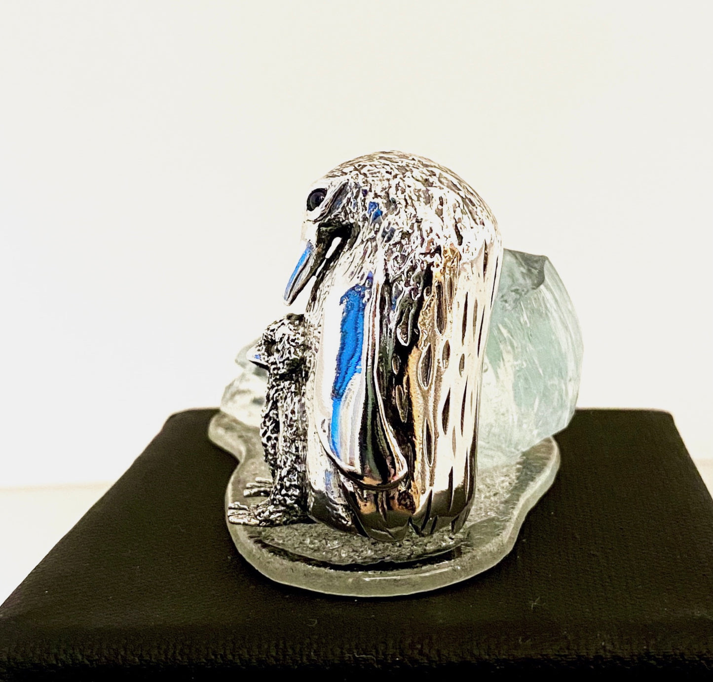 Sterling Silver Penguin & Baby